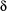 \delta