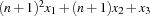 (n+1)^2x_1+(n+1)x_2+x_3