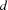 d